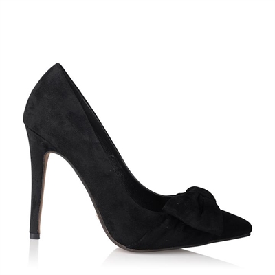 PORTIA BLACK SUEDE