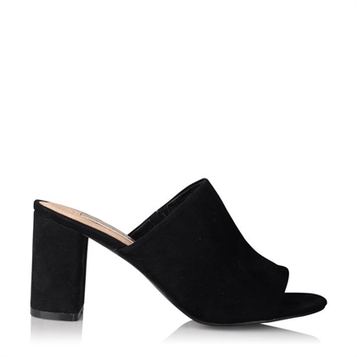 SHANA BLACK SUEDE