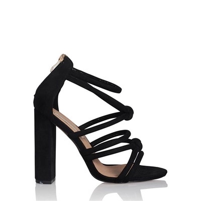 LAVINIA BLACK SUEDE