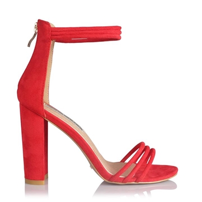 JOSSI RED SUEDE