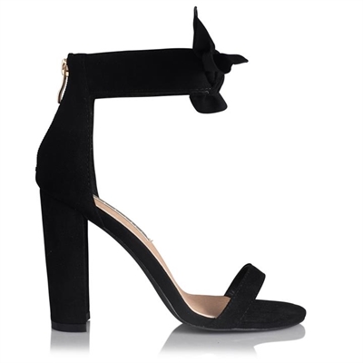 JAMILA BLACK SUEDE