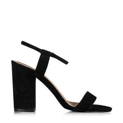 NAVINA BLACK SUEDE