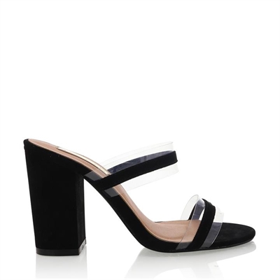 NATALIE BLACK SUEDE