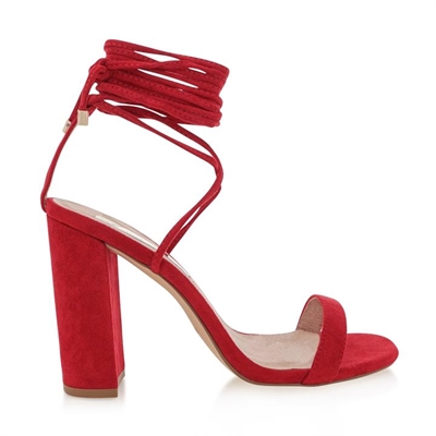 ORIA RED SUEDE