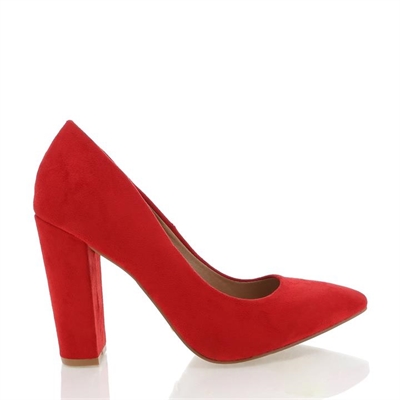 ELLI RED SUEDE