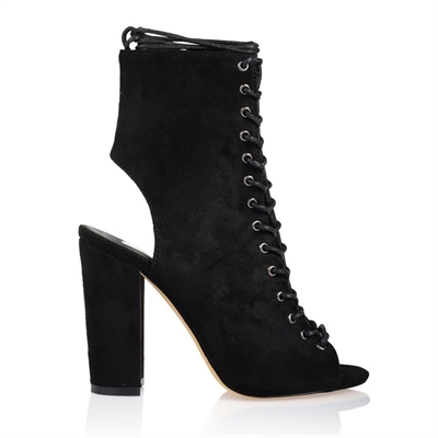 BAMBI BLACK SUEDE